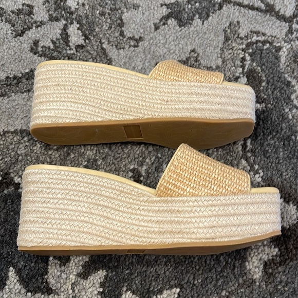 VERONICA BEARD Gable Raffia Platform Espadrille 12 - Picture 6 of 10